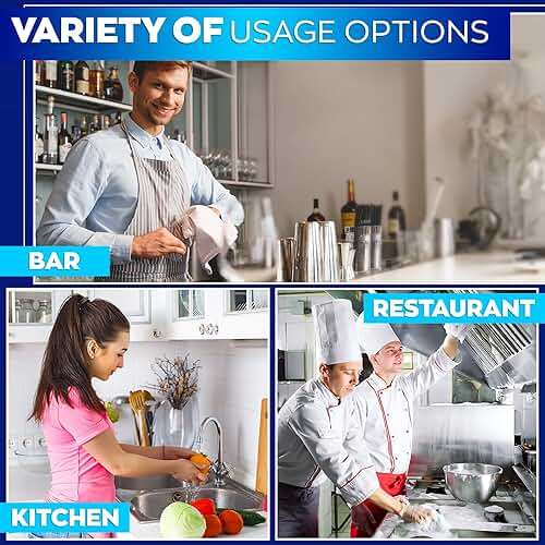 Set of 3 Bar Sink Stopper - 7.48 x 1.75" (LxD) Bar Drain Stopper Pipe for Standard Sinks, Lightweight and Simple to Use, Rust Resistant - Good for Bar and Kitchen, Suitable for Home and Commercial Use - Image 6