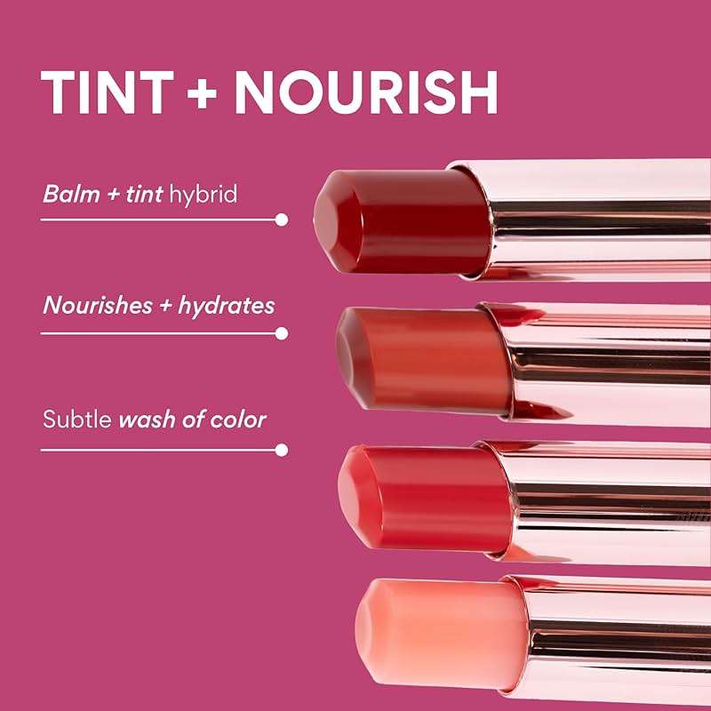 innisfree Dewy Tint Lip Balm | Korean Tinted Balm with Natural Finish | Hydrating Sheer Lipstick for Dry Lips | Available in 4 Shades and Gift Sets - Image 2