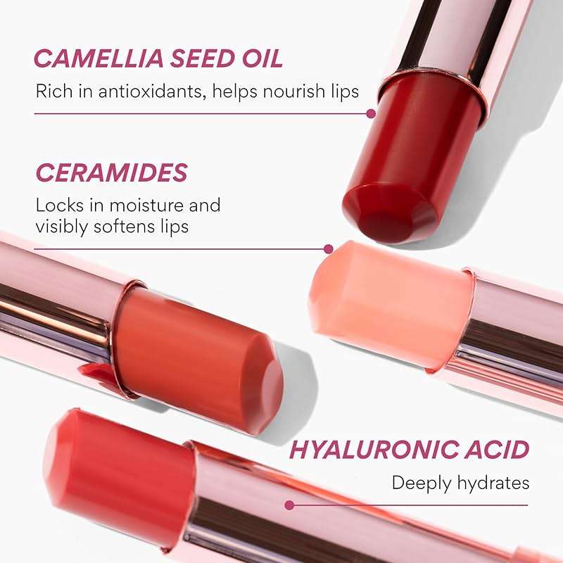 innisfree Dewy Tint Lip Balm | Korean Tinted Balm with Natural Finish | Hydrating Sheer Lipstick for Dry Lips | Available in 4 Shades and Gift Sets - Image 3