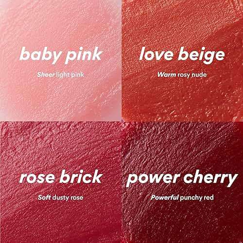 innisfree Dewy Tint Lip Balm | Korean Tinted Balm with Natural Finish | Hydrating Sheer Lipstick for Dry Lips | Available in 4 Shades and Gift Sets - Image 5