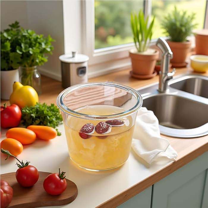 H.JSS WDJS 3Cup Round Glass Food Storage Containers with Airtight lids, 23oz Glass Meal Prep Containers, Heat-Resistant BPA-Free for Soup Leftover, Microwave, Dishwasher and Fridge Safe (white-4Pack) - Image 8