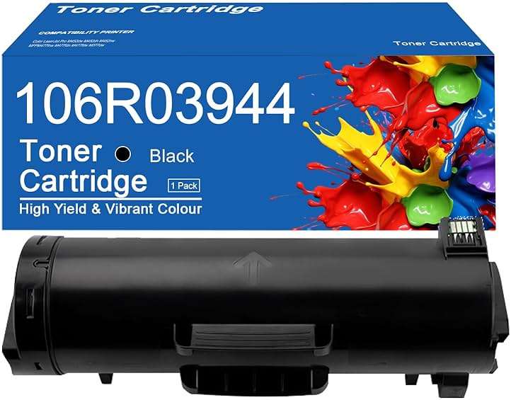 Compatible for 106R03944 Toner Cartridges Replacement for Xerox 106R03944 Toner Cartridge Work for Xerox VersaLink B600 B610 B605 B615 Printer - Image 1