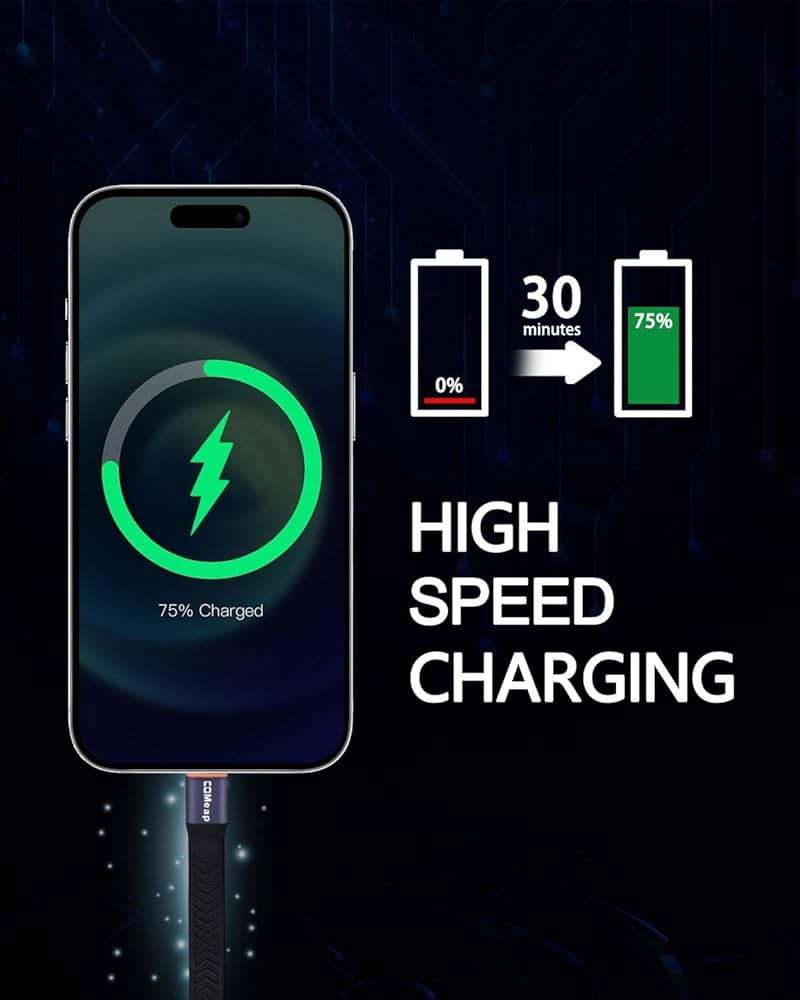COMeap Short USB C Cable, 40Gbps Short USB 4 Cable, 240W PD Fast Charging, Compatible with Thunderbolt 4/3, Laptop, Tablet, Phone, Steam Deck, ROG Ally - 4 Inch - Image 5