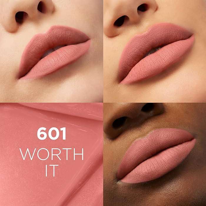 L'Oreal Paris Infallible Matte Resistance Liquid Lipstick, up to 16 Hour Wear, Worth It 601, 0.16 Fl Oz - Image 2