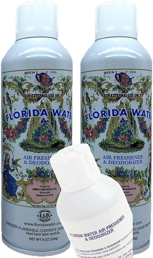 Lanman & Kemp Agua de Florida Air Freshener & Deodorizer - Room Spray - 8 Oz. (Pack of 2) - Product Image