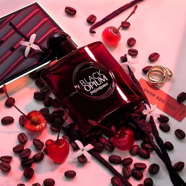 Black Opium Over Red by Yves Saint Laurent for Women - 3 oz EDP Spray - Image 3