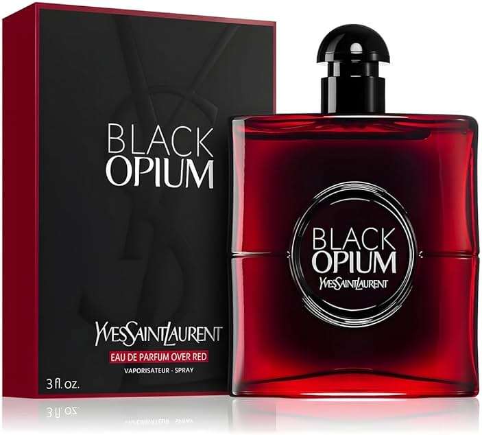 Black Opium Over Red by Yves Saint Laurent for Women - 3 oz EDP Spray - Image 6