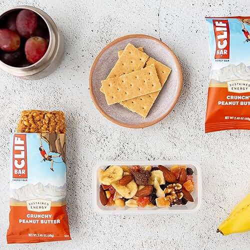 CLIF BAR - Energy Protein Bars - Crunchy Peanut Butter - Made with Organic Oats - Energy Bars - Non-GMO - (15 Pack) - Image 9