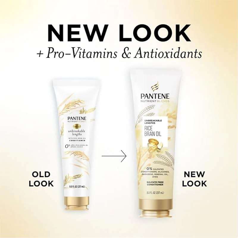 Pantene Unbreakable Lengths Conditioner with Rice Water - Image 2