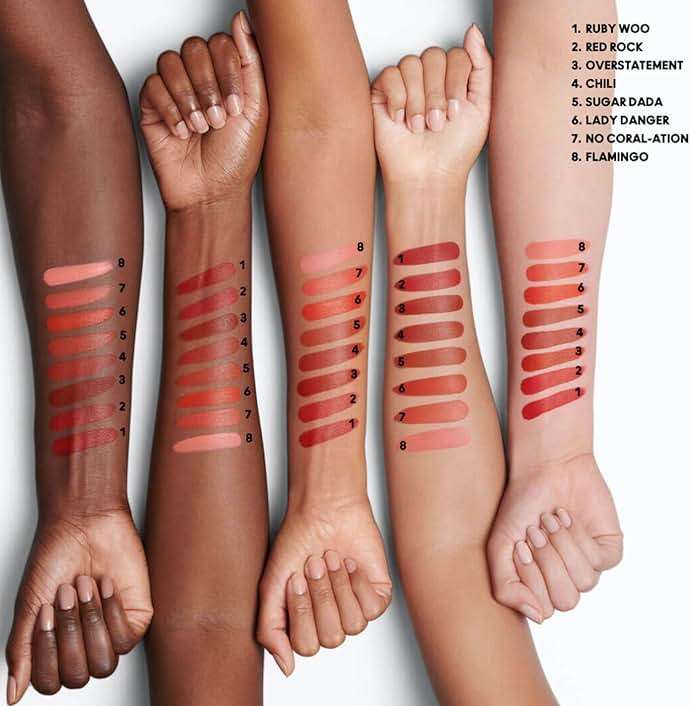 MAC Macximal Silky Matte Lipstick Overstatement, 0.12 Ounce (Pack of 1), Orange - Image 5