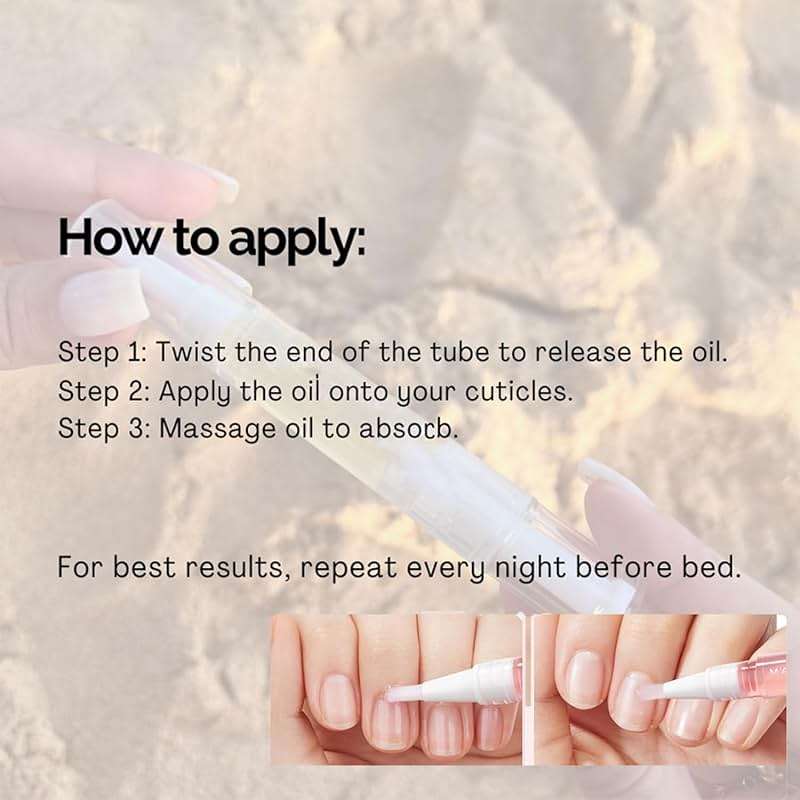 Radiant Nail Growth Oil, Nail Strengthener, Cuticle Oil for Nails, For Moisturize Strengthen Nail Care Oil, Finger Edge Manicure Nourishing Pen, Anti-hangbnail removal, Nail Skin Edge Care - Image 6