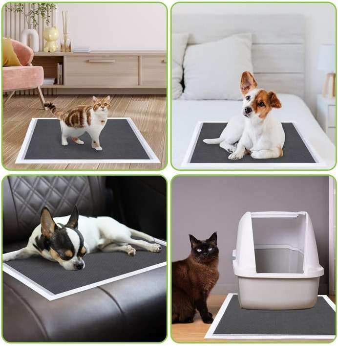 Jollywoods Disposable Dog Pee Pads, 13" x 18", 50 Counts | Odor-Control Bamboo Charcoal Fiber, Super Absorbent & Leak Proof Pet Training Pads, Quick Dry, For Dogs, Cats and Rabbits - Image 7