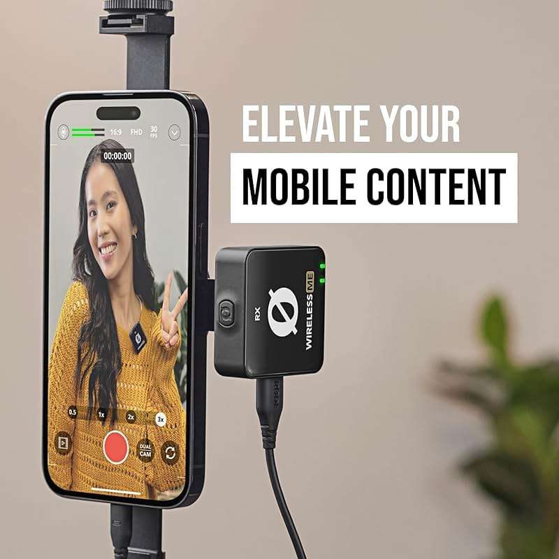 RØDE Magnetic Mount Smartphone Accessory Mount With Cold Shoe Slots and a 1/4-inch Thread (MagSafe Compatible) - Image 4
