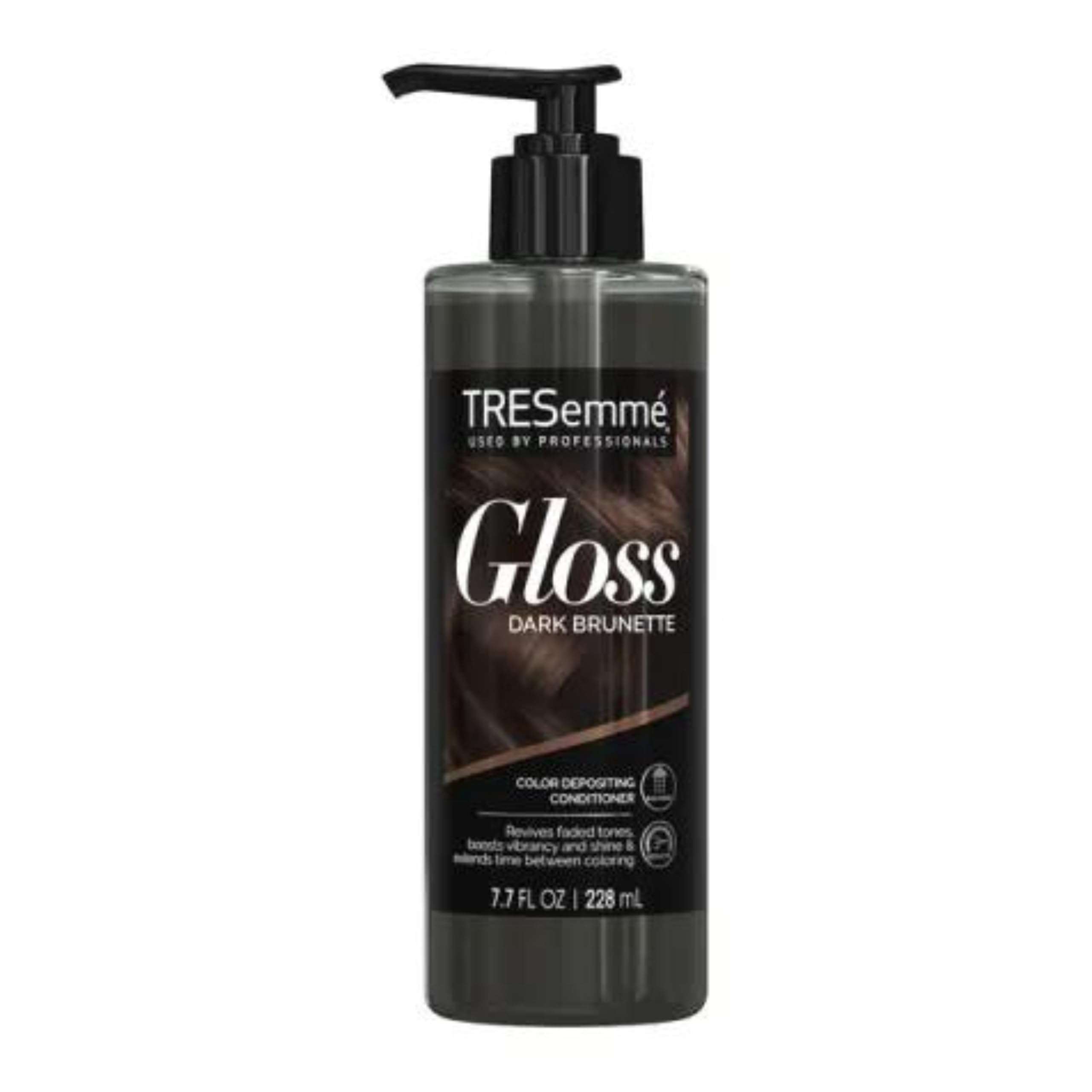 Tresemme Gloss Dark Brunette Provides 3-Minute Results in Shower Color Enhancing, 7.7 fl oz - Image 1