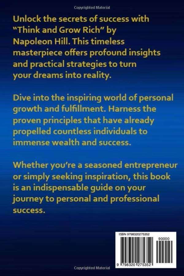 Think and Grow Rich: The unabridged and unaltered original edition with the two lost chapters. - Image 2