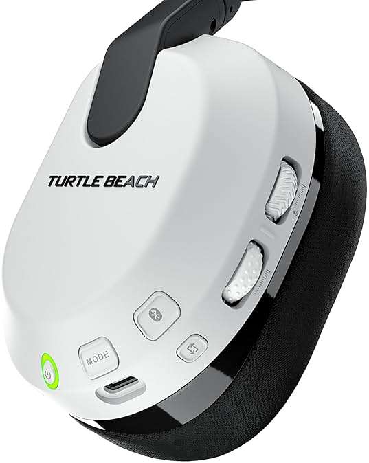 Turtle Beach Stealth 600 Wireless Multiplatform Amplified Gaming Headset for Xbox Series X|S, Xbox One, PC, PS5, PS4, & Mobile – Bluetooth, 80-Hr Battery, Noise-Cancelling Mic – White - Image 6