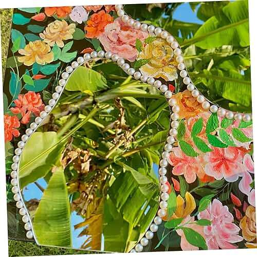 HOODANCOS 5pcs Irregular Acrylic Mirror for Projects Thickness Elegant Design for Living Room and Makeup Use Non-Distorted Reflection - Image 5