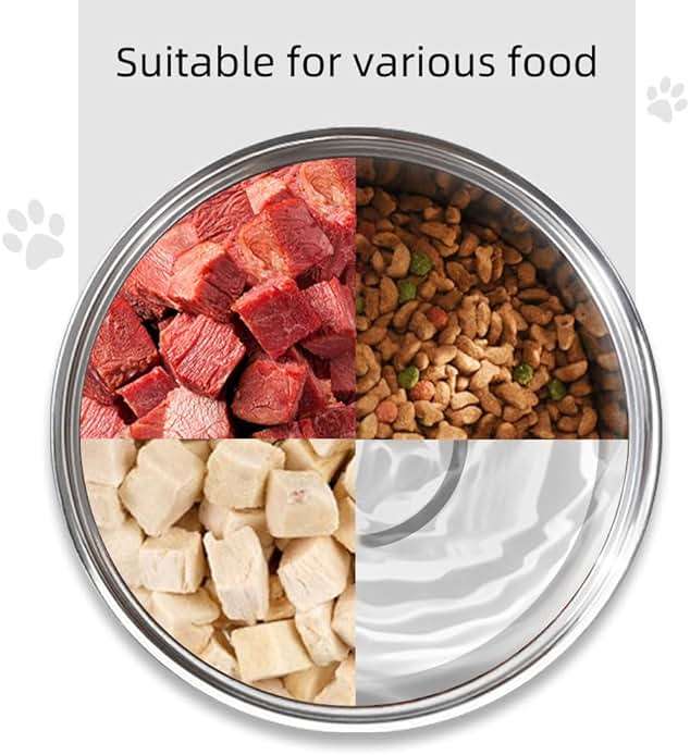 Personalized Dog Cat Bowl with Name Pattern,Laser Engraved Stainless Steel Pet Bowl Anti-Slip for Water Food,with 1 Non Customized Green Bowl (Purple, 25 oz) - Image 4