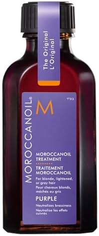 Moroccanoil Treatment Purple Hair Oil for Blonde Hair - Image 1