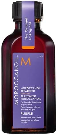 Moroccanoil Treatment Purple Hair Oil for Blonde Hair - Product Image