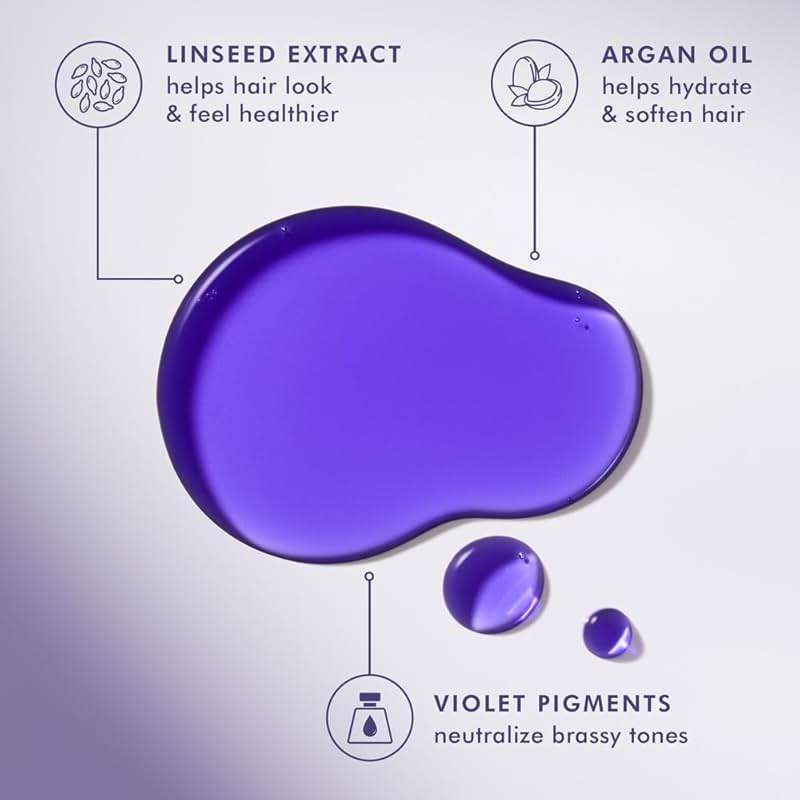 Moroccanoil Treatment Purple Hair Oil for Blonde Hair - Image 4