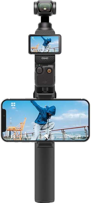 Smatree Portable Osmo Pocket 4/3 Power Stick (Power Bank) Compatible for DJI Osmo Pocket 4/3, Handheld Smartphone Holder Mount Bracket Only for DJI Osmo Pocket 4/3 Camera - Image 4