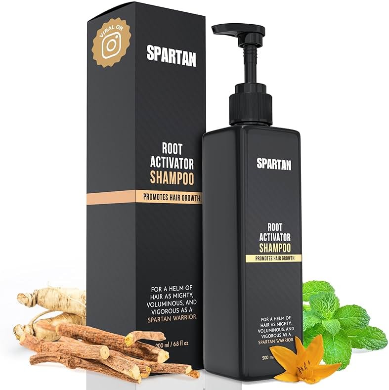 SPARTAN™ Root Activator Shampoo For Men - Hair Growth Shampoo for Hair Loss and Thinning Hair - Product Image