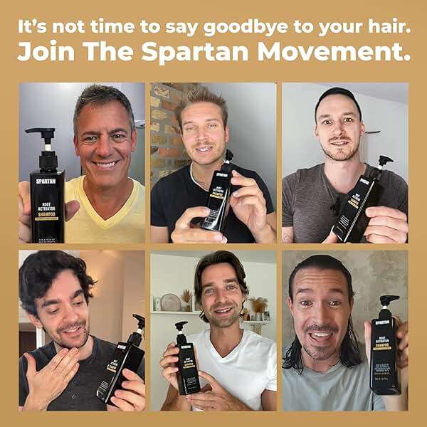 SPARTAN™ Root Activator Shampoo For Men - Hair Growth Shampoo for Hair Loss and Thinning Hair - Image 7