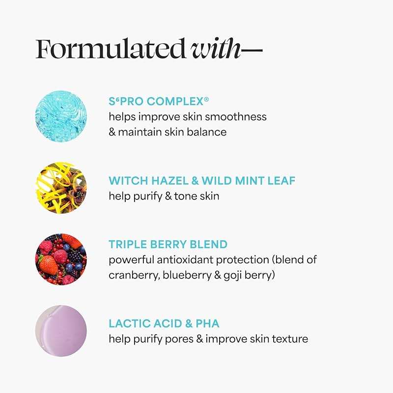 TULA Skin Care Clarifying Tonic Daily Toner - Face Toner to Gently Exfoliate and Tighten Pores, Contains Witch Hazel and Niacinamide, 5.07 Fl Oz. - Image 4