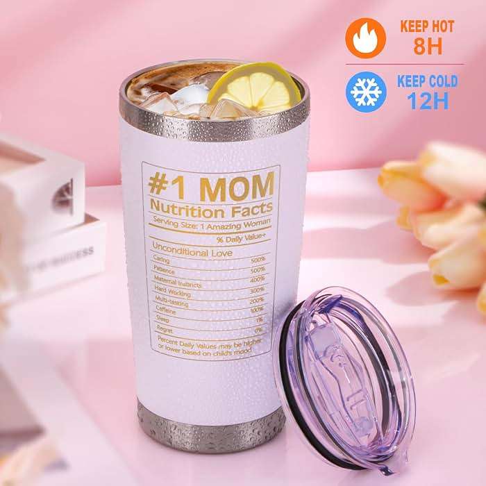 Mothers Day Gifts for Mom from Daughter Son - Unique Mom Birthday Gifts Ideas for Mother in Law, Mama, Stepmom, Best Mom Ever Gift Basket, Personalized Mothers Day Gift Box w/Tumbler - Image 3