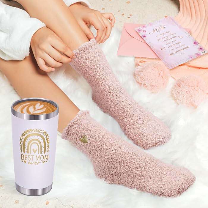 Mothers Day Gifts for Mom from Daughter Son - Unique Mom Birthday Gifts Ideas for Mother in Law, Mama, Stepmom, Best Mom Ever Gift Basket, Personalized Mothers Day Gift Box w/Tumbler - Image 9