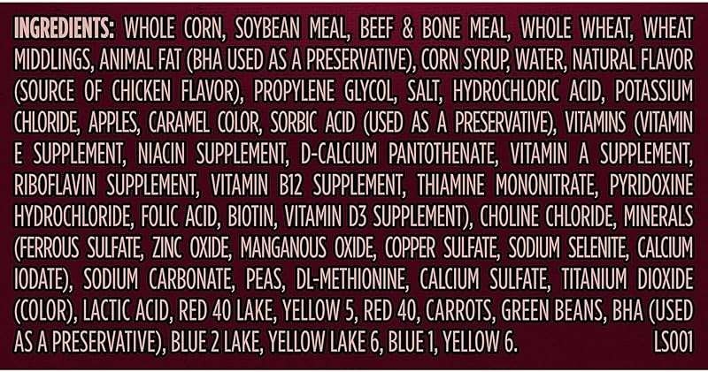 Kibbles 'n Bits Bistro Dry Dog Food, Oven Roasted Beef, Spring Vegetable & Apple Flavors for Adult Dogs, 45 lb. Bag - Image 8