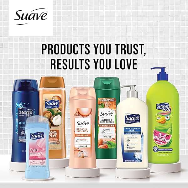 Suave Body Wash Variety 2-Pack, Ocean Breeze + White Tea & Lavender – Gentle Body Washes with Fresh Blend Oil Essence, 18 Oz Ea - Image 5