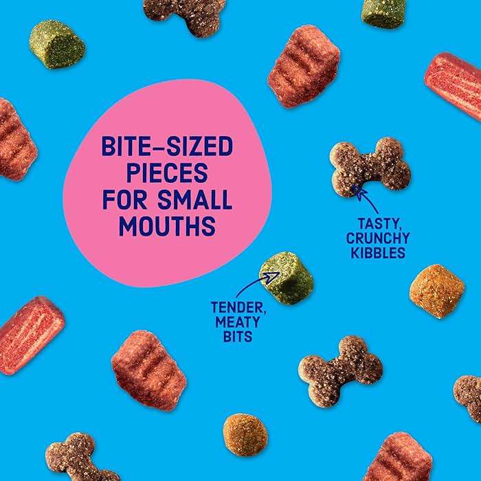 Kibbles 'n Bits Mini Bits Small Breed Dry Dog Food, Savory Bacon & Steak Flavor for Adult Dogs, 3.5 lb. Bag - Image 5