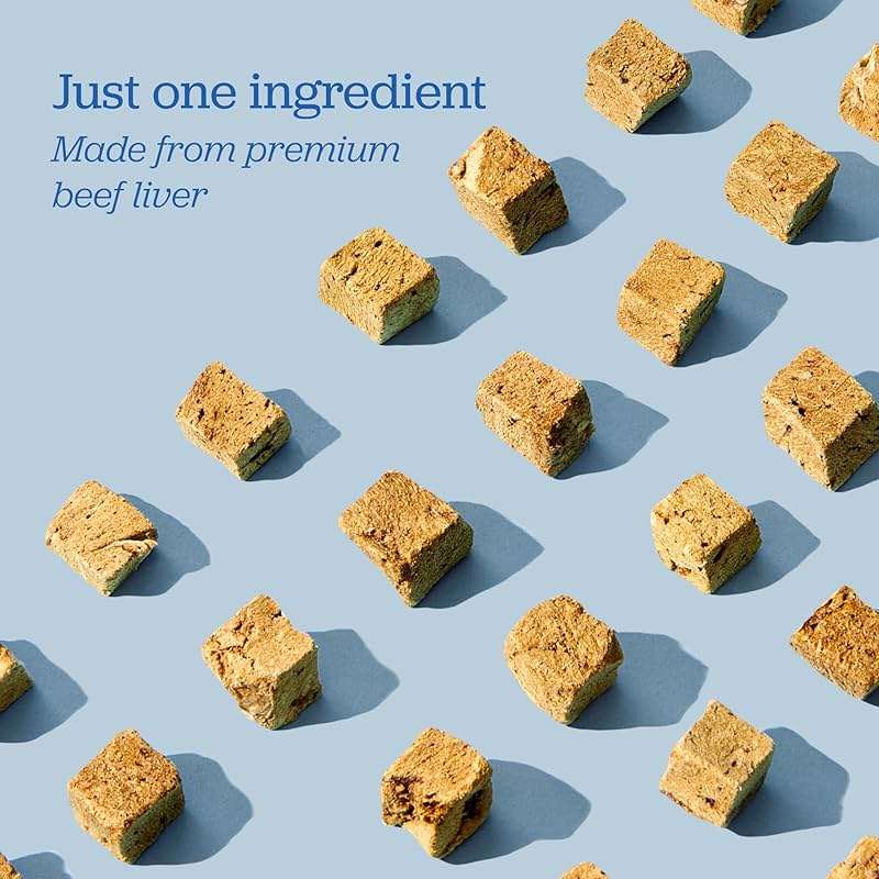 Downtown Barkery Freeze Dried Dog Treats - Single Ingredient, Low Calorie, Rich in Vitamins and Minerals - All Natural - Freeze Dried Beef Liver Dog Treats, 4 Oz - Image 3