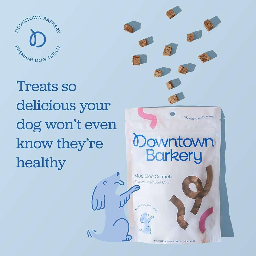 Downtown Barkery Freeze Dried Dog Treats - Single Ingredient, Low Calorie, Rich in Vitamins and Minerals - All Natural - Freeze Dried Beef Liver Dog Treats, 4 Oz - Image 5