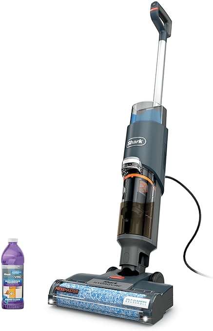 Shark HydroVac MessMaster Wet Dry Corded Vacuum Cleaner, 3-in-1 Multi-Surface Vacuum Mop & Self-Cleaning System, Lightweight, Powerful Suction, for Hard Floors & Area Rugs, Navy, WD161 - Image 1