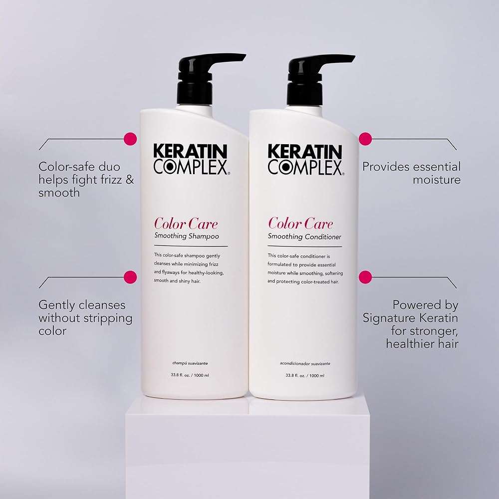 Keratin Complex - Color Care Smoothing Shampoo - Image 4