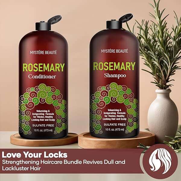 Rosemary Shampoo, Gifts for Women, Unique Gifts for Women, Best Friend Birthday Gifts, Funny Birthday Gifts for Women,Friendship Gifts for Women Friends, Rosemary Shampoo and Conditioner & Hair Mask - Image 4