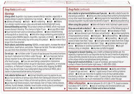 Sudafed PE Non-Drowsy Head Congestion + Pain Relief Caplets with Ibuprofen 200 mg & Phenylephrine HCl 10 mg, Nasal Decongestant & NSAID Pain Reliever & Fever Reducer, 20 ct (Pack of 2) - Image 8