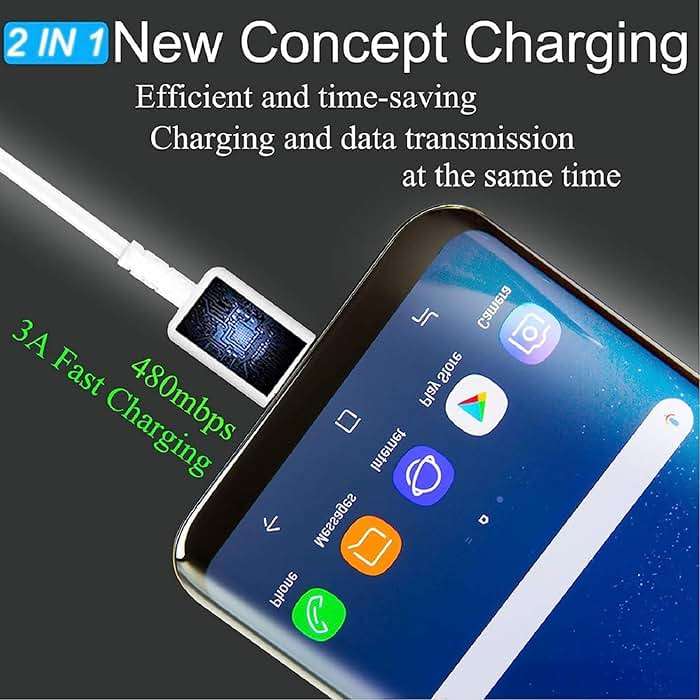 for Samsung Fast Charging Cord 6FT Type C Charger USB Wall Charger Block Samsung Fast Charger for Galaxy S9 S10 S10+ S20 S21 S22 S23 S24 S25 Plus/Ultra/FE,A55/A54/A56/A16/A15/A14/A25/A35,Note 20/10/9 - Image 7