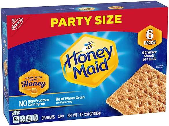 Honey Maid Graham Crackers, Party Size, 28.8 oz Box (Pack of 2) - Image 16
