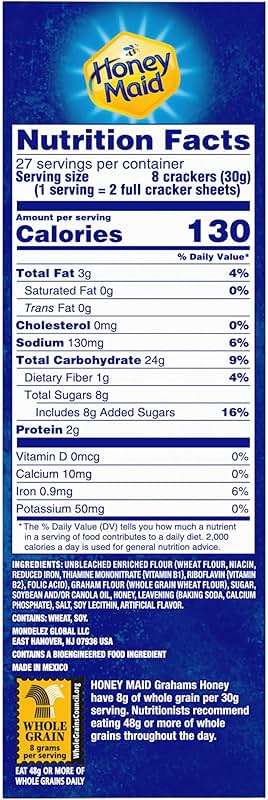 Honey Maid Graham Crackers, Party Size, 28.8 oz Box (Pack of 2) - Image 20