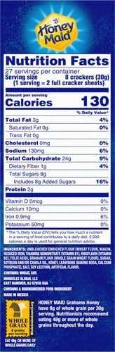 Honey Maid Graham Crackers, Party Size, 28.8 oz Box (Pack of 2) - Image 26