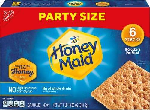 Honey Maid Graham Crackers, Party Size, 28.8 oz Box (Pack of 2) - Image 4