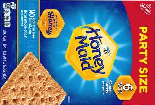 Honey Maid Graham Crackers, Party Size, 28.8 oz Box (Pack of 2) - Image 5