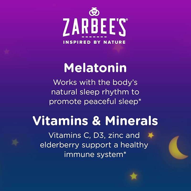 Zarbee's Sleep & Immune Gummy 30ct (Pack of 2) - Image 2