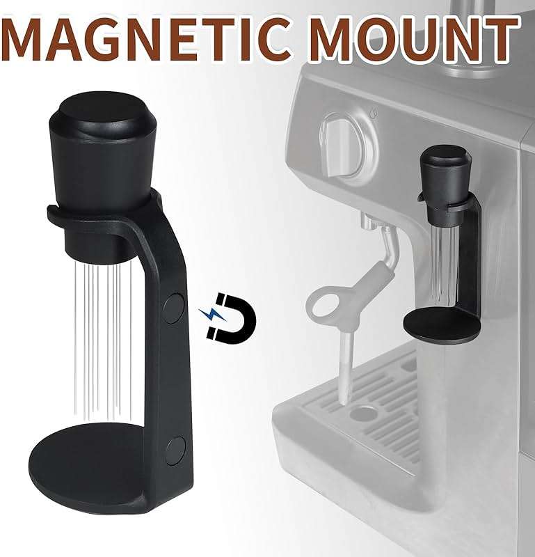 Upgraded WDT Tool with Strong Magnetic for Breville Barista Espresso Coffee Maker, Espresso Distribution Tool Espresso Accessories for Ninja Luxe Cafe Accessories - Image 4