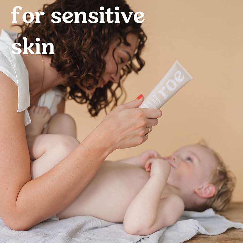 Roe Wellness- Diaper Rash Cream Paste Ointment W/Zinc Oxide | Maximum Strength Diaper Rashes Soothing Cream, Ointment for Babies - Image 4
