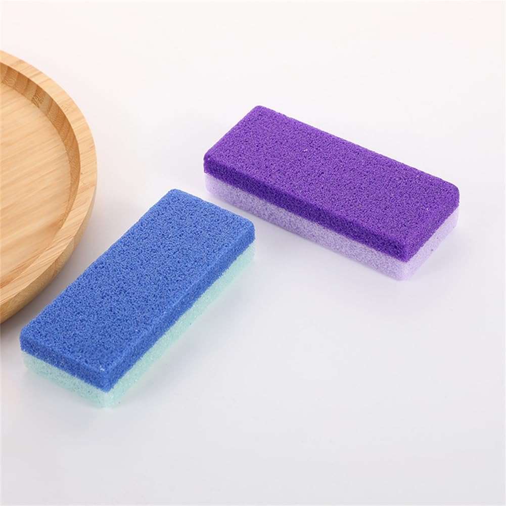 WELANGBN Foot Pumice Stone for Feet Hard Skin Callus Remover and Scrubber (Pack of 2) (Blue&Purple) - Image 3
